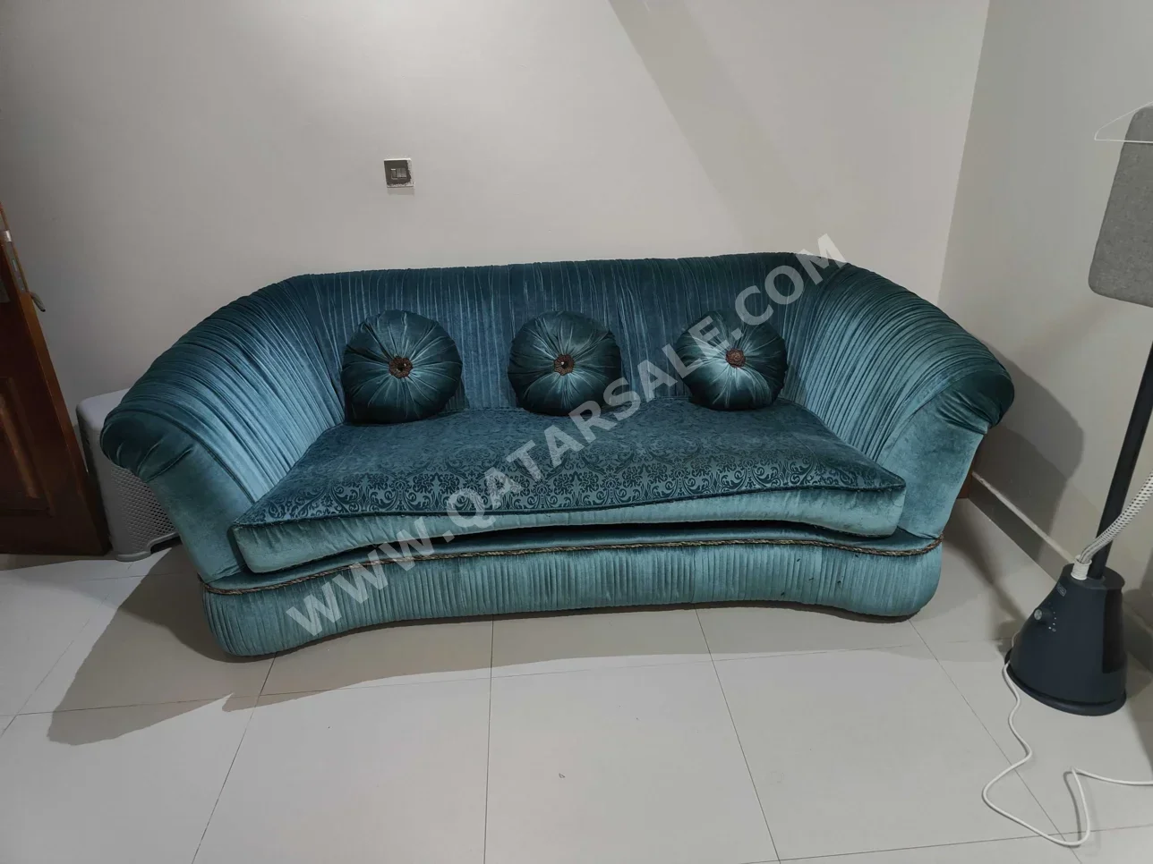 Sofas, Couches & Chairs Sofa Set  - Fabric  - Green