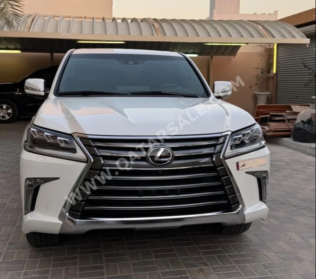 لكزس  ال اكس  570  2017  اوتوماتيك  138,000 كم  8 سلندر  دفع رباعي  اس يو في  أبيض