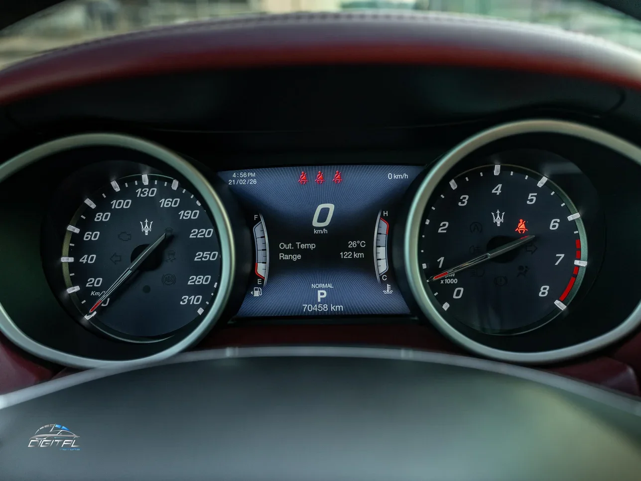 Maserati Ghibli 2020 Automatic 70,500 Km 6 Cylinder Rear Wheel Drive (RWD) Sedan White