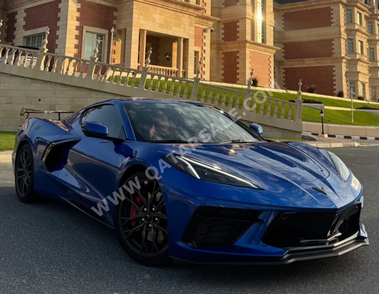 شفروليه  كورفيت  سي 8 ستينغراي  2023  اوتوماتيك  22,250 كم  8 سلندر  دفع خلفي  كوبيه \ سبورت  ازرق  تحت الضمان