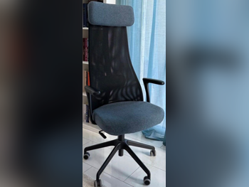 كراسي مكتب ايكيا - كرسي تنفيذي - اللون الرمادي