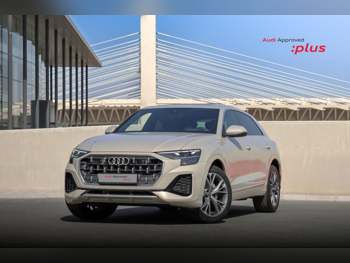 اودي  كيو 8  TFSI Quattro  2025  اوتوماتيك  1,700 كم  6 سلندر  دفع كلي مستمر  اس يو في  بيج  تحت الضمان