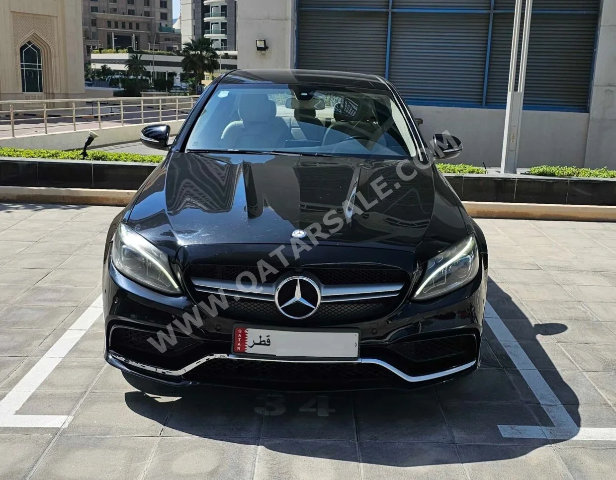 Mercedes-Benz C-Class 300 2015 Automatic 186,500 Km 4 Cylinder Rear Wheel Drive (RWD) Sedan Black