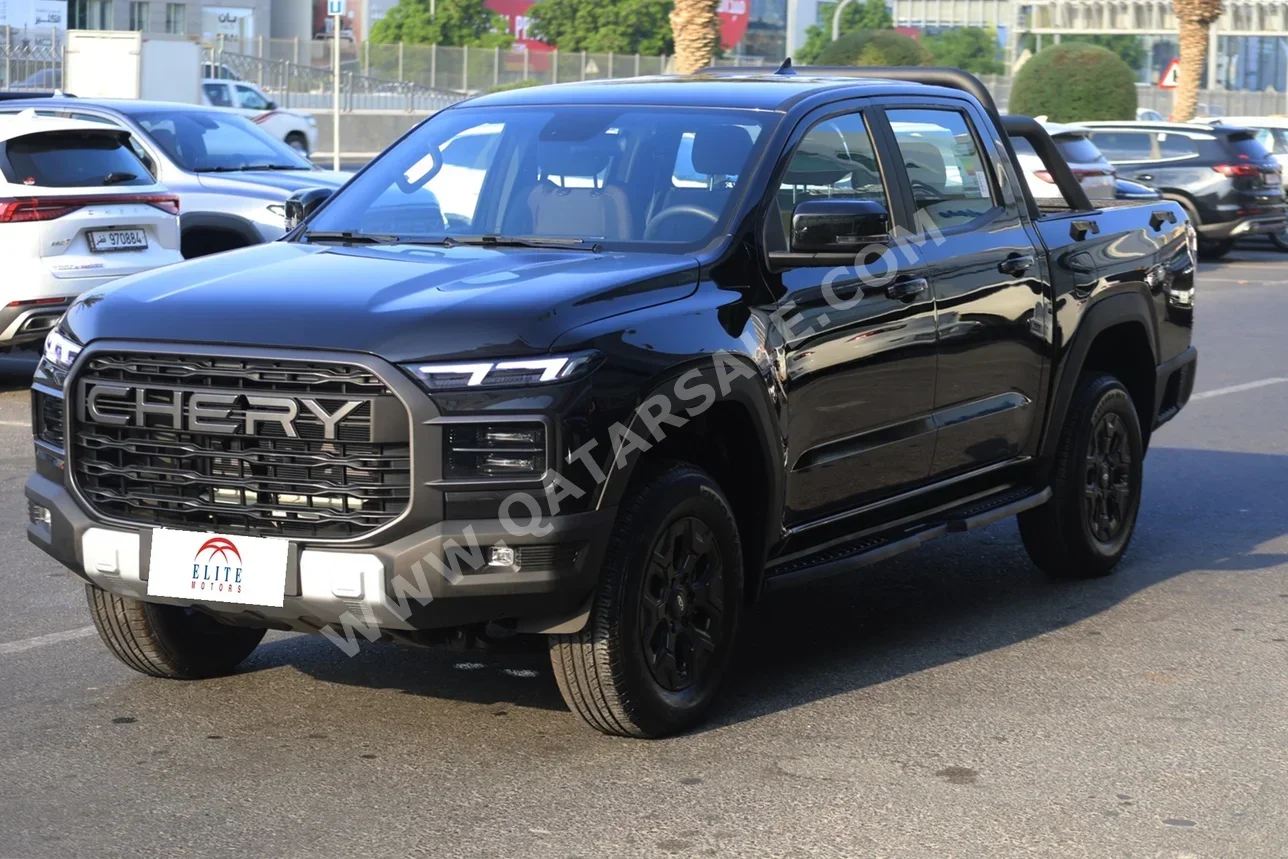 Chery Himava Luxury 2026 Manual 0 Km 4 Cylinder Four Wheel Drive (4WD) Pick Up Black With Warranty