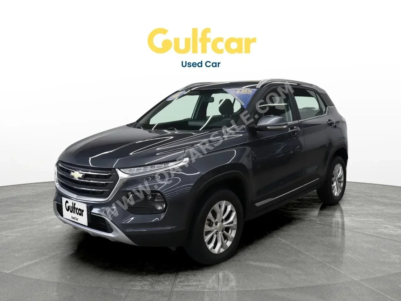 شفروليه  جروف  2024  اوتوماتيك  25,264 كم  4 سلندر  سحب امامي  اس يو في  رمادي