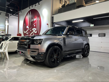 Land Rover  Defender  110 X  2021  Automatic  91,000 Km  6 Cylinder  Four Wheel Drive (4WD)  SUV  Black and Gray