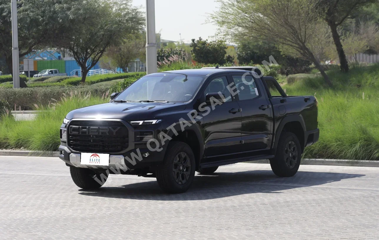 Chery Himava Luxury 2026 Manual 0 Km 4 Cylinder Four Wheel Drive (4WD) Pick Up Black With Warranty