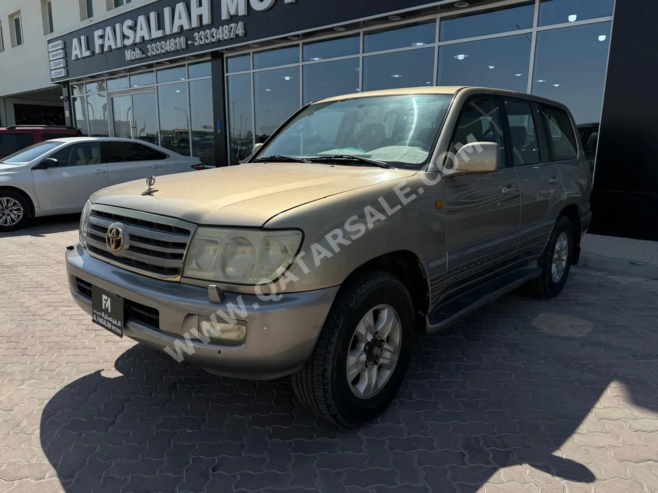 تويوتا لاند كروزر جي اكس ار 2007 اوتوماتيك 235,000 كم 6 سلندر دفع رباعي اس يو في ذهبي