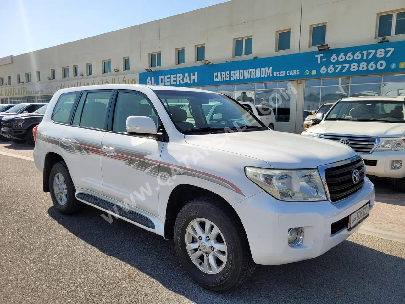 Toyota Land Cruiser GX 2012 Automatic 279,000 Km 6 Cylinder Four Wheel Drive (4WD) SUV White
