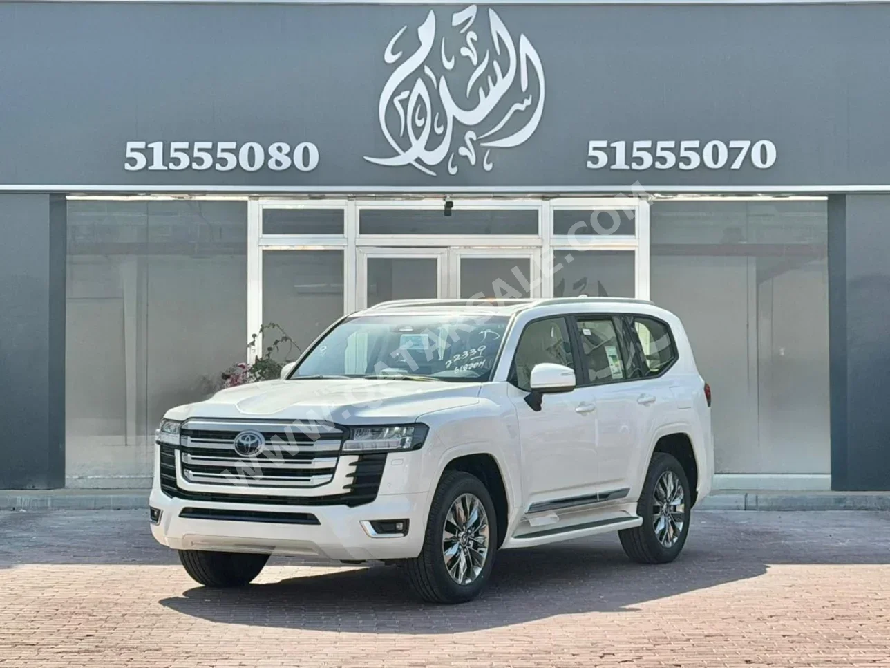 تويوتا لاند كروزر جي اكس ار توين توربو 2026 اوتوماتيك 0 كم 6 سلندر دفع رباعي اس يو في أبيض تحت الضمان
