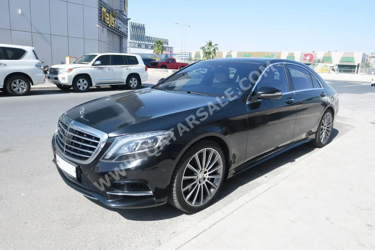 Mercedes-Benz S-Class 500 2017 Automatic 113,000 Km 8 Cylinder Rear Wheel Drive (RWD) Sedan Black