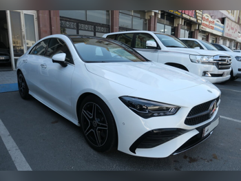 Mercedes-Benz  CLA  200  2024  Automatic  7,000 Km  4 Cylinder  Rear Wheel Drive (RWD)  Sedan  White