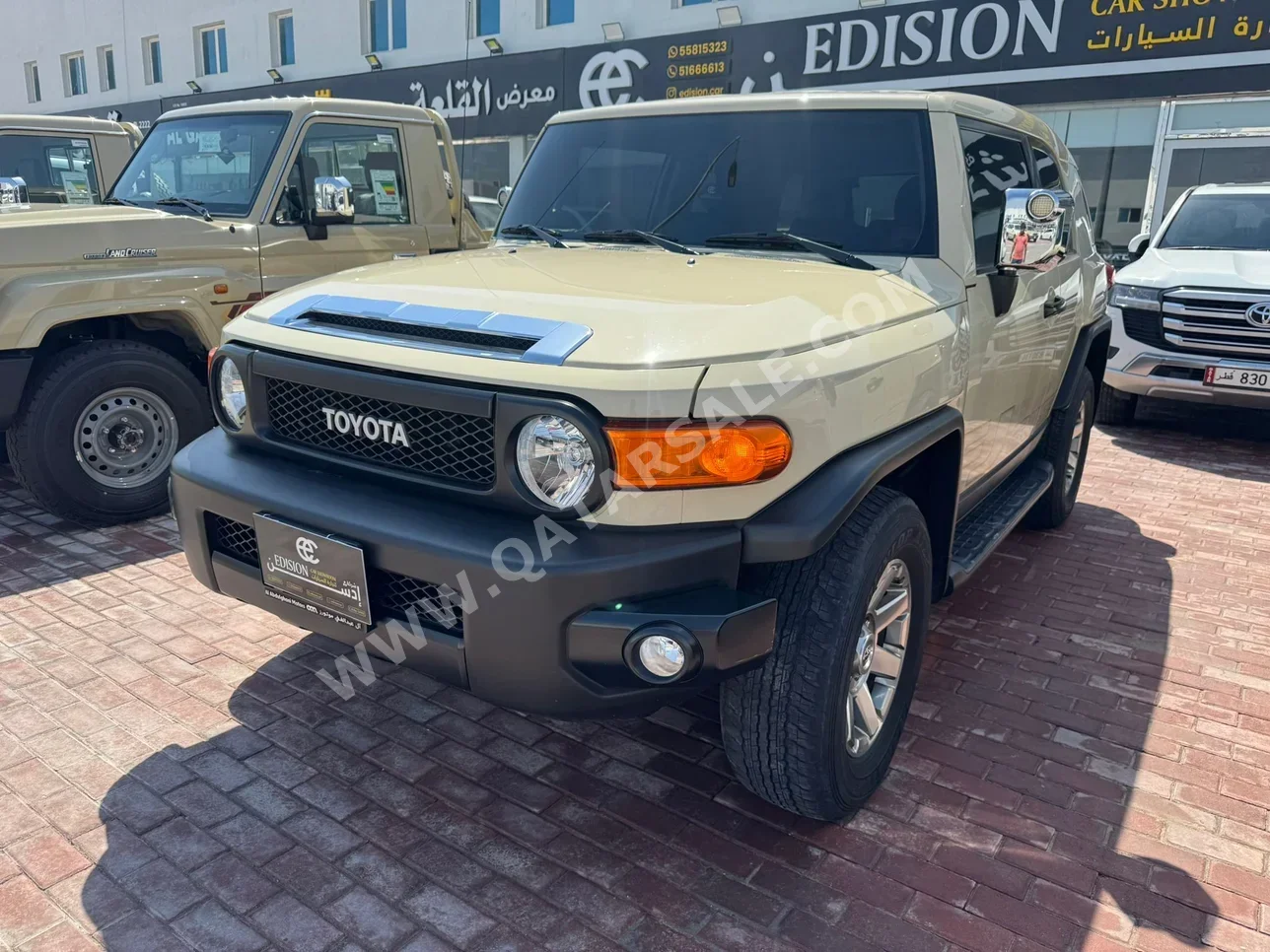 Toyota  FJ Cruiser  TRD  2023  Automatic  59,000 Km  6 Cylinder  Four Wheel Drive (4WD)  SUV  Beige  With Warranty