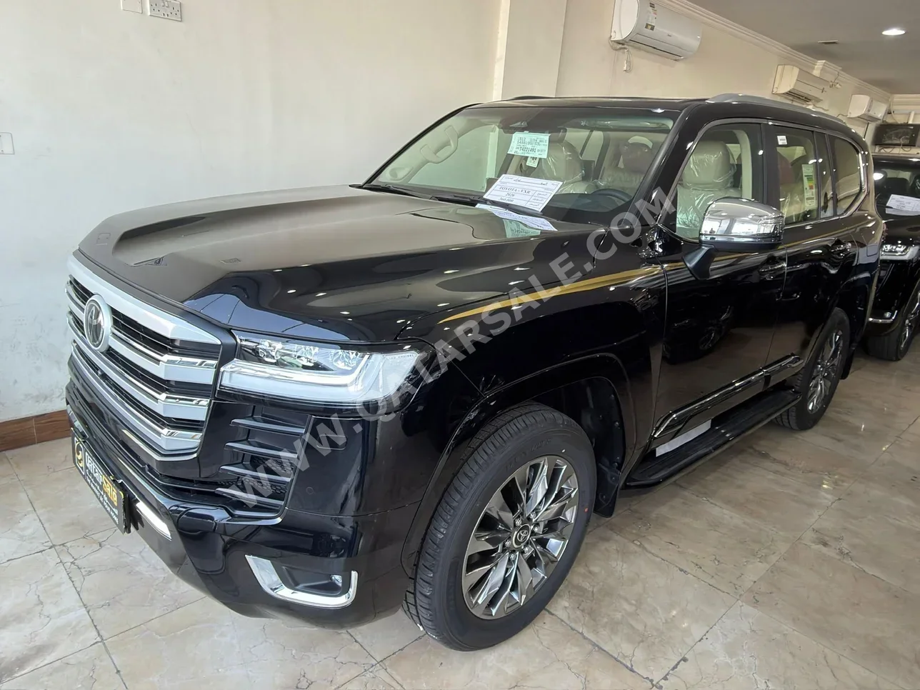 تويوتا لاند كروزر في اكس ار توين توربو 2026 اوتوماتيك 0 كم 6 سلندر دفع رباعي اس يو في أسود تحت الضمان