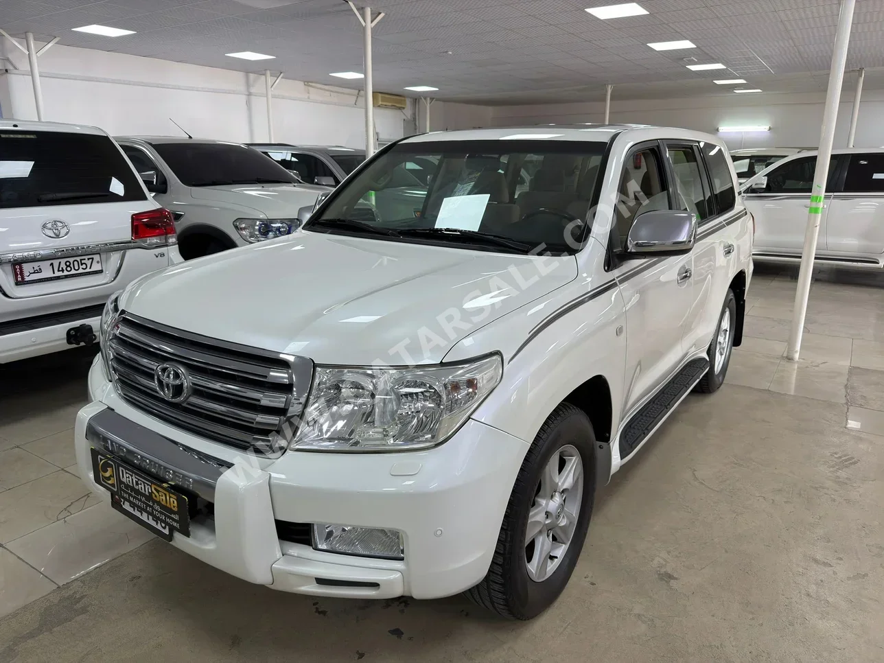Toyota Land Cruiser VXR 2008 Automatic 532,000 Km 8 Cylinder Four Wheel Drive (4WD) SUV White