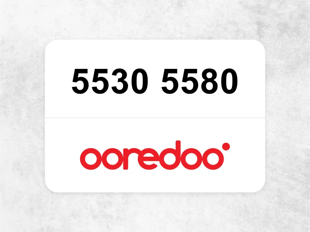 Ooredoo Mobile Phone 5530 5580