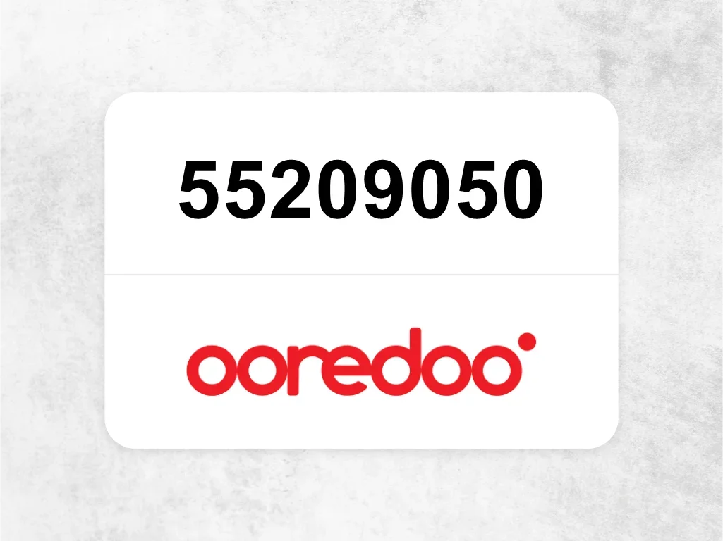 Ooredoo Mobile Phone  55209050