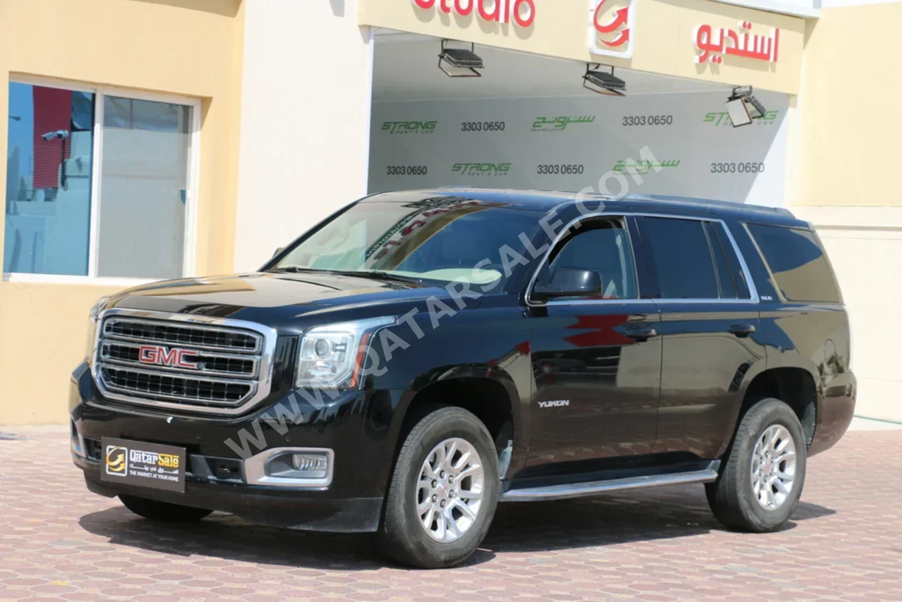 جي ام سي يوكون اس ال اي 2019 اوتوماتيك 140,000 كم 8 سلندر دفع خلفي اس يو في أسود