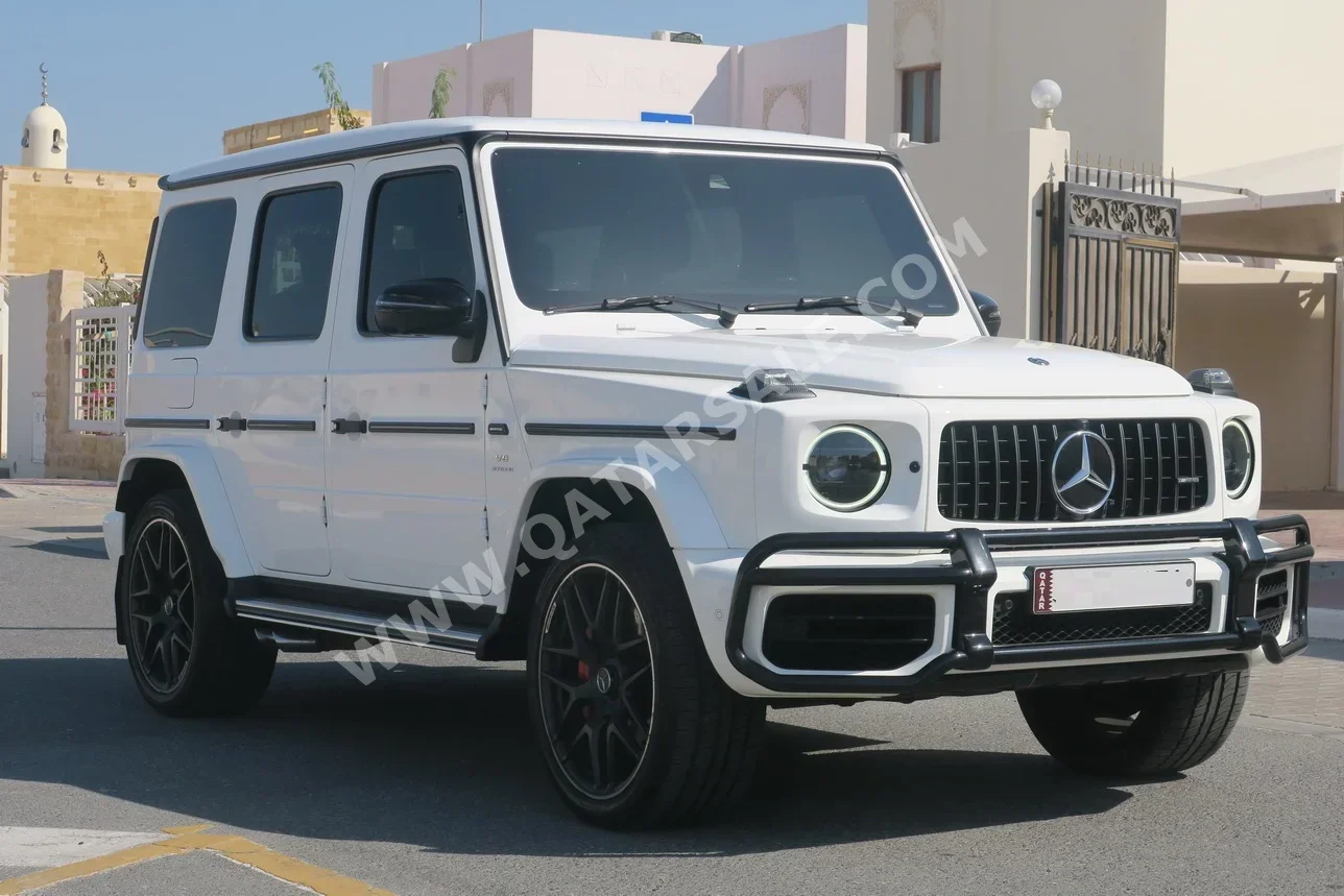 مرسيدس - بنز  جي - كلاس  63 اي ام جي  2020  اوتوماتيك  141,000 كم  8 سلندر  دفع رباعي  اس يو في  أبيض