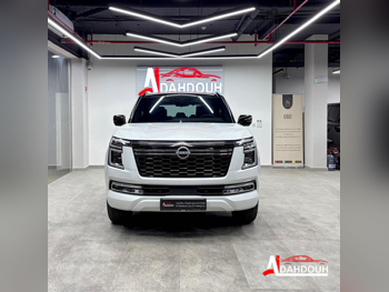 Nissan  Patrol  Platinum  2026  Automatic  14,000 Km  6 Cylinder  Four Wheel Drive (4WD)  SUV  White  With Warranty