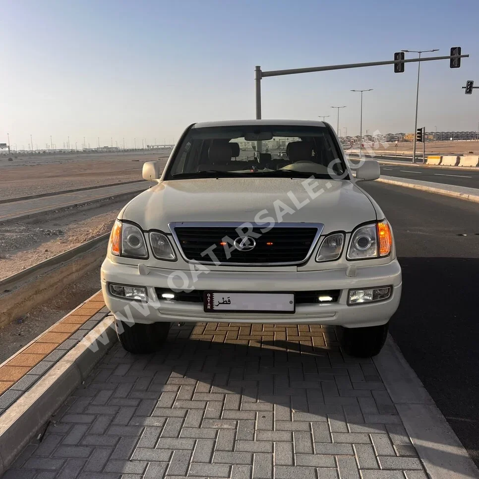 Lexus LX 470 2002 Automatic 435,000 Km 8 Cylinder Four Wheel Drive (4WD) SUV White