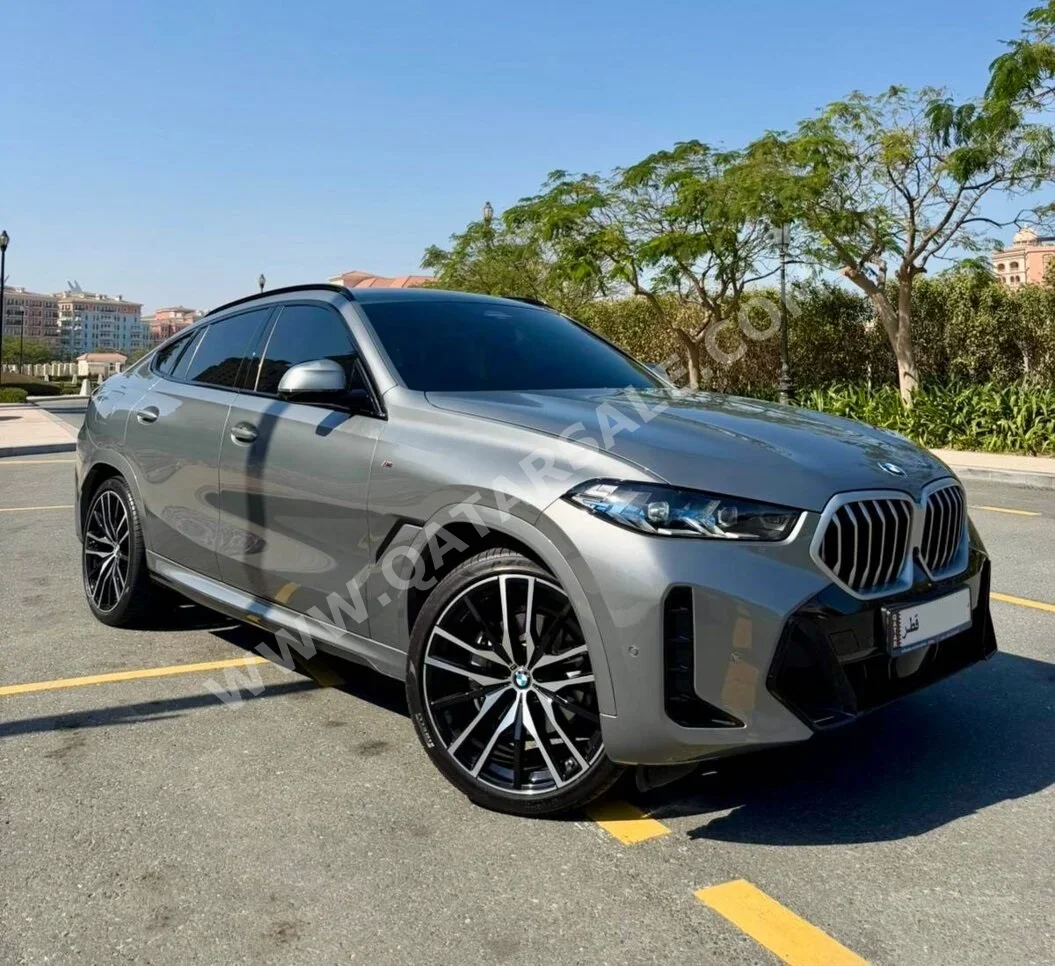 BMW X-Series X6 M40i 2024 Automatic 36,000 Km 6 Cylinder Four Wheel Drive (4WD) SUV Gray With Warranty