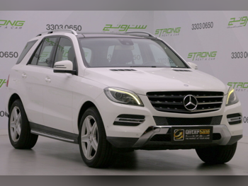 Mercedes-Benz  ML  400 AMG  2015  Automatic  90,000 Km  6 Cylinder  Four Wheel Drive (4WD)  SUV  White