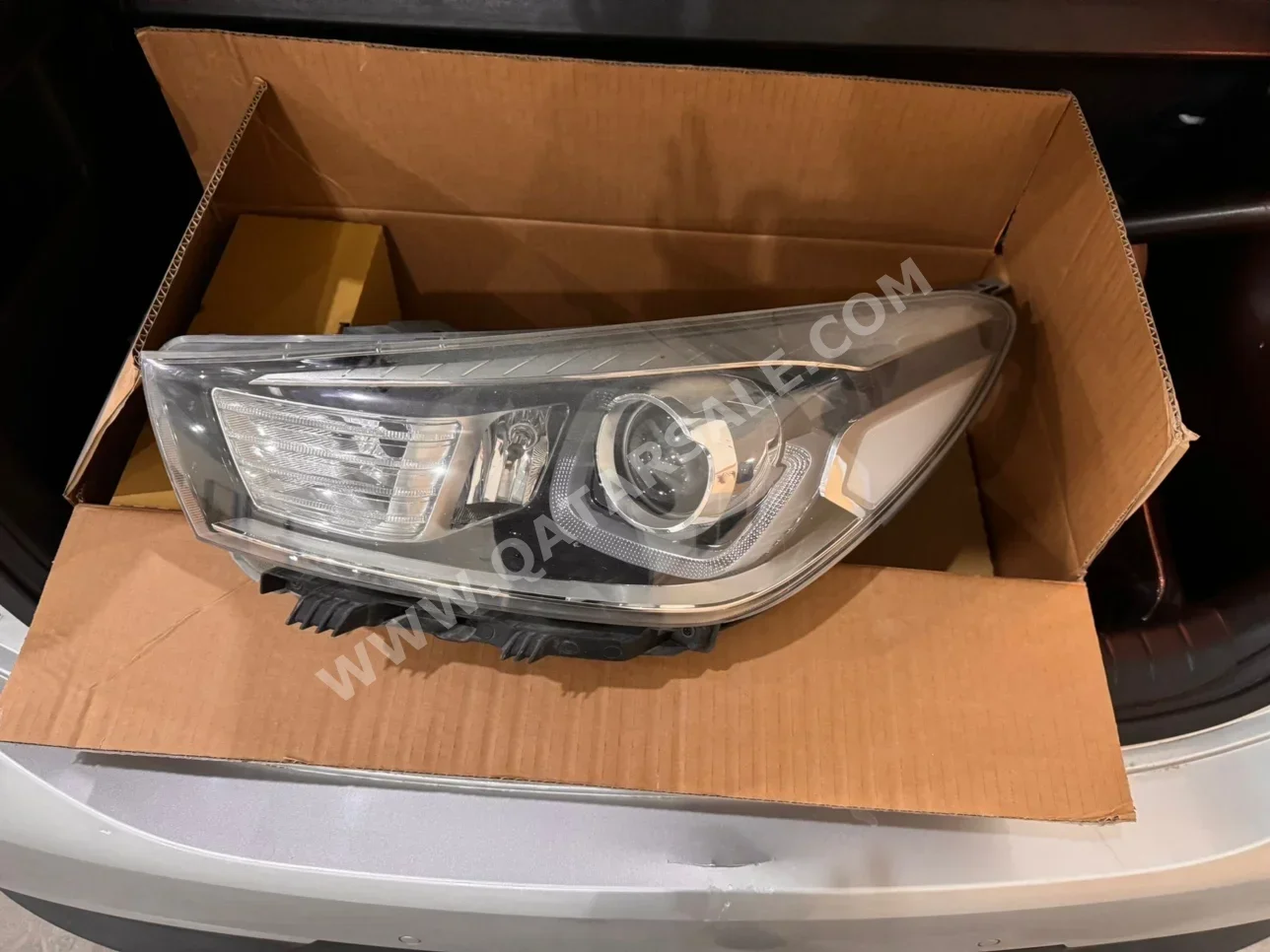 كشافات ليد kia 2019 أبيض