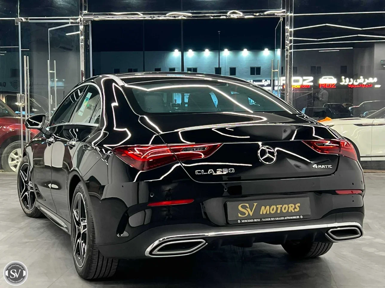 مرسيدس - بنز سي ال ايه 250 2024 اوتوماتيك 0 كم 4 سلندر دفع خلفي سيدان أسود تحت الضمان