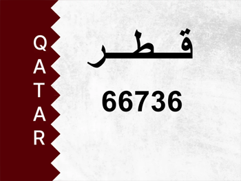 رقم خاص  66736  رقم مميز