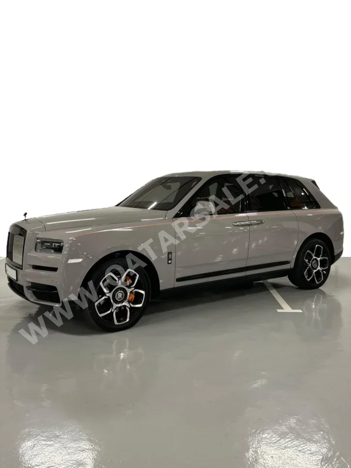 Rolls-Royce  Cullinan  Black Badge  2024  Automatic  6,000 Km  12 Cylinder  Four Wheel Drive (4WD)  SUV  Gray Nardo  With Warranty
