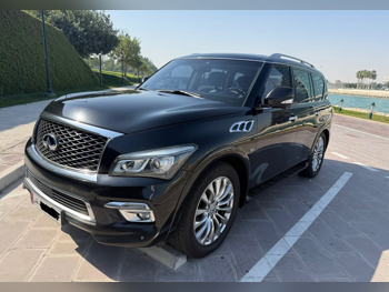 Infiniti  QX  80  2017  Automatic  144,000 Km  8 Cylinder  Four Wheel Drive (4WD)  SUV  Black