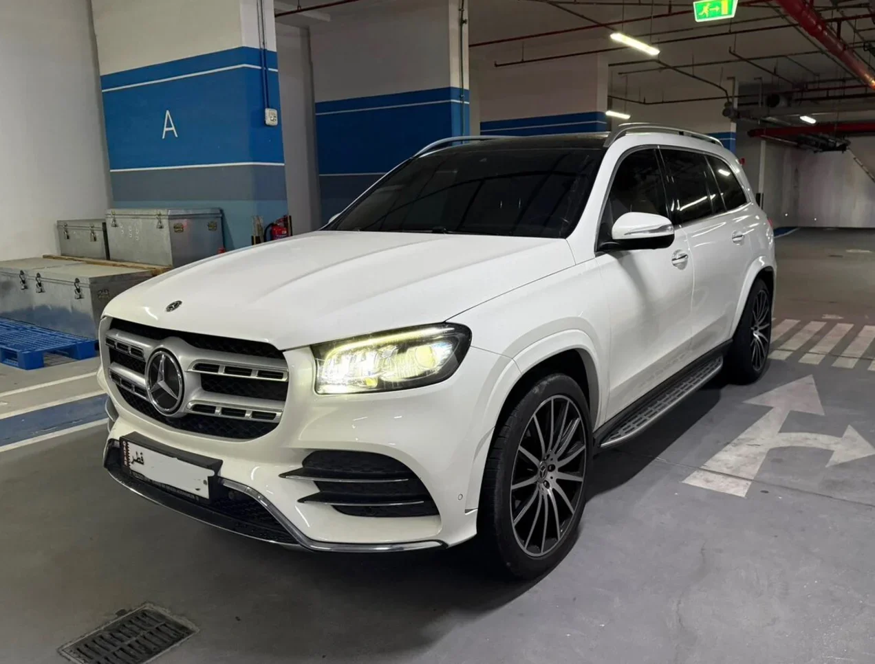Mercedes-Benz GLS 450 2019 Automatic 98,000 Km 6 Cylinder Four Wheel Drive (4WD) SUV White