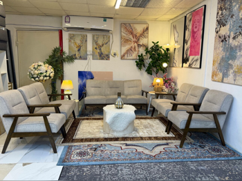 الأرائك والكنب والكراسي هومز أر  أس  طقم كنب