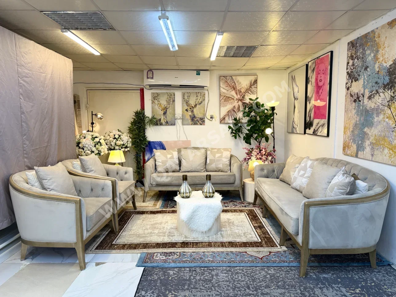 الأرائك والكنب والكراسي هوم سينتر طقم كنب