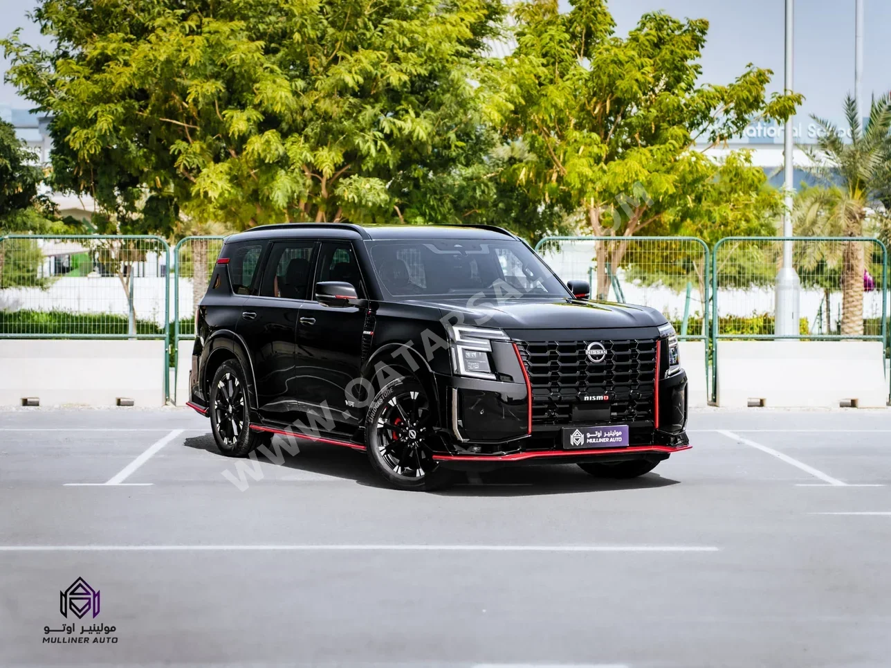 نيسان باترول نسمو 2026 اوتوماتيك 3,000 كم 8 سلندر دفع رباعي اس يو في أسود تحت الضمان