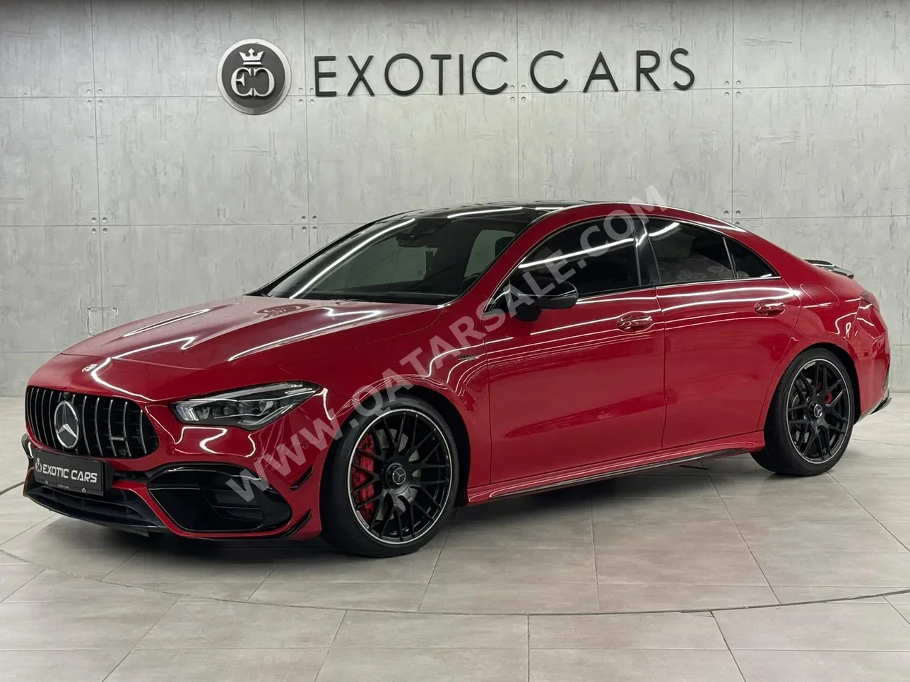 Mercedes-Benz CLA 45 AMG 2020 Automatic 60,000 Km 4 Cylinder Rear Wheel Drive (RWD) Sedan Red