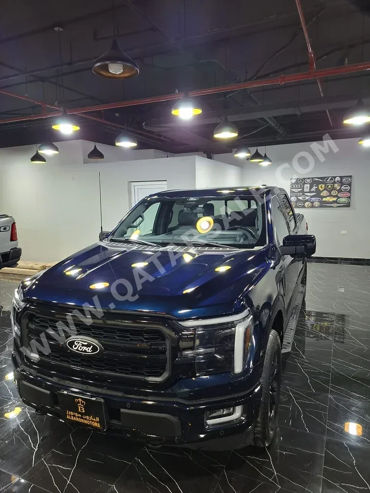 Ford  F  150 Lariat  2024  Automatic  41,000 Km  6 Cylinder  Four Wheel Drive (4WD)  Pick Up  Blue  With Warranty
