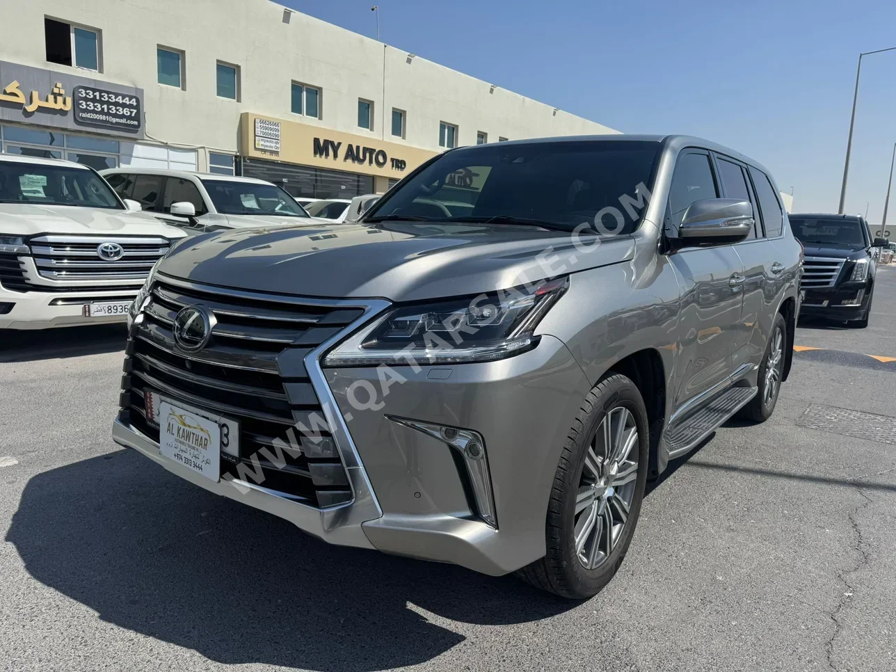 Lexus LX 570 2017 Automatic 157,000 Km 8 Cylinder Four Wheel Drive (4WD) SUV Sonic Titanium