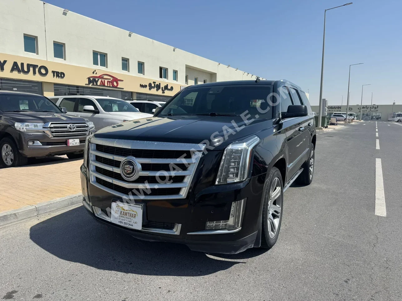 Cadillac  Escalade  2015  Automatic  280,000 Km  8 Cylinder  Four Wheel Drive (4WD)  SUV  Black