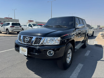 Nissan  Patrol  Safari  2024  Manual  76,000 Km  6 Cylinder  Four Wheel Drive (4WD)  SUV  Black  With Warranty