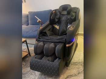 كرسي التدليك ليكون  أسود  الصين  كل الجسم  رباعي الأبعاد