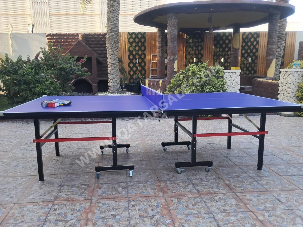 مضارب التنس / بادل أزرق  للكبار  T8  156 جرام  100 بوصة  يشمل حقيبة المضرب  للمتقدم