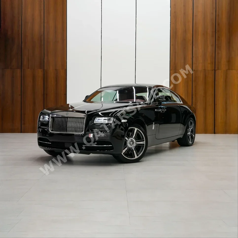 رولز - رويس رايث 2014 اوتوماتيك 34,000 كم 12 سلندر دفع كلي مستمر كوبيه \ سبورت أسود