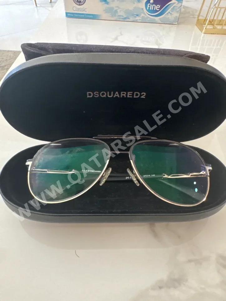 نظارة الطبية  ذهبي  طيار  إيطاليا  لكلا الجنسين