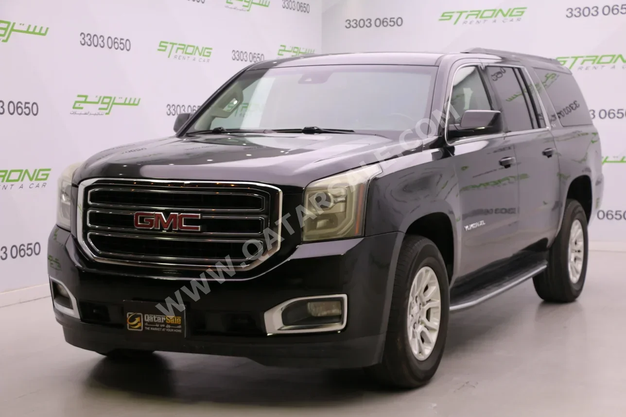 GMC Yukon XL 2016 Automatic 236,000 Km 8 Cylinder Four Wheel Drive (4WD) SUV Black