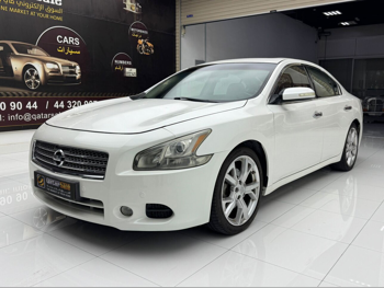 نيسان  ماكسيما  اس  2012  اوتوماتيك  150,000 كم  6 سلندر  سحب امامي  سيدان  أبيض