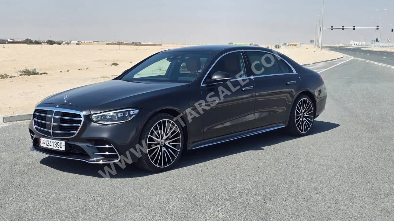 Mercedes-Benz S-Class 450 2022 Automatic 44,000 Km 6 Cylinder Rear Wheel Drive (RWD) Sedan Dark Gray