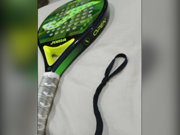 مضارب التنس / بادل أخضر - أسود للكبار لا اعلم للمتوسط