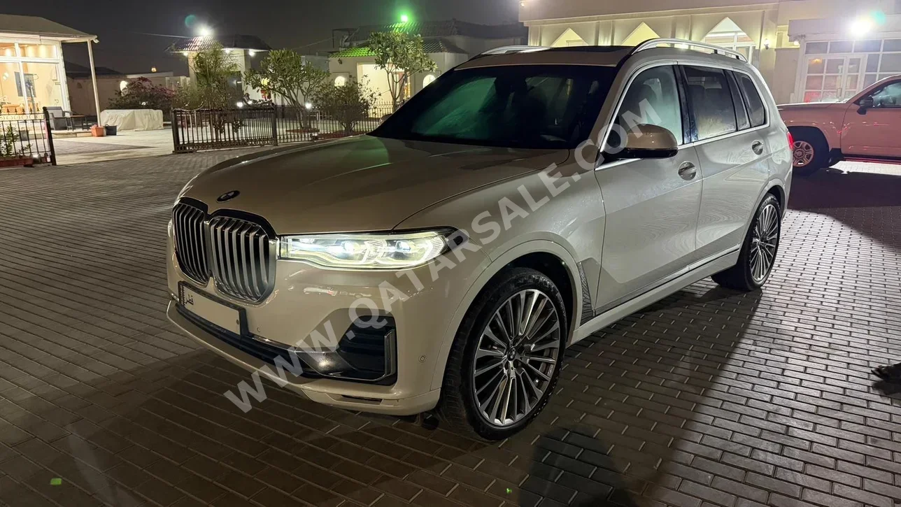 BMW X-Series X7 40i 2021 Automatic 67,891 Km 6 Cylinder Four Wheel Drive (4WD) SUV White With Warranty